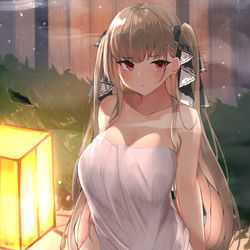 This is a pixiv picture whose title is 指揮官おそーい...もう待ちくたびれたのですわ`(*>﹏<*)′.