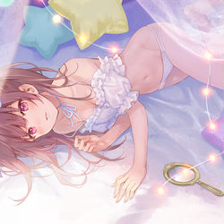 This is a pixiv picture whose title is shelter.