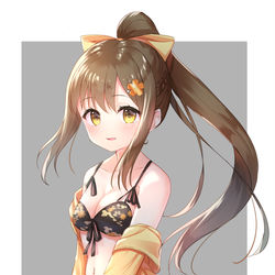 This is a pixiv picture whose title is 「どう・・・かな？」.