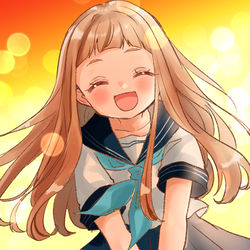 This is a pixiv picture whose title is 仁奈ちゃん！.