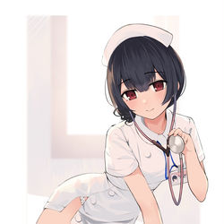 This is a pixiv picture whose title is ナース 杜野凛世.