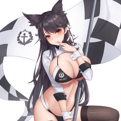 This is a pixiv picture whose title is 愛宕.