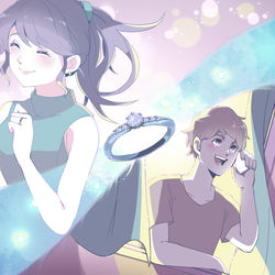 This is a pixiv picture whose title is 【PR】Ring Story Album - きみといる幸せ.