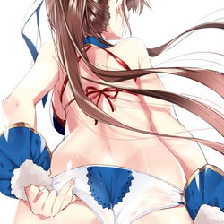 This is a pixiv picture whose title is クイッ.