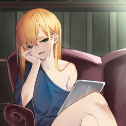 This is a pixiv picture whose title is オフの朝.