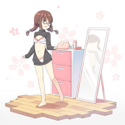 This is a pixiv picture whose title is 無題.