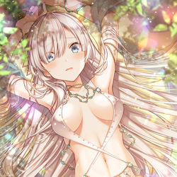 This is a pixiv picture whose title is 水着アナスタシア.