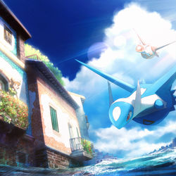 This is a pixiv picture whose title is アルトマーレの風と共に.