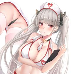 This is a pixiv picture whose title is ナース フォーミダブル.
