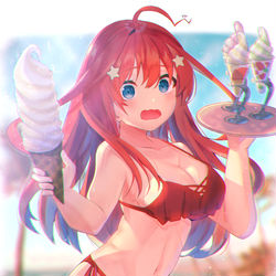 This is a pixiv picture whose title is ソフトクリームの日.