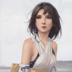 This is a pixiv picture whose title is ユウナ.