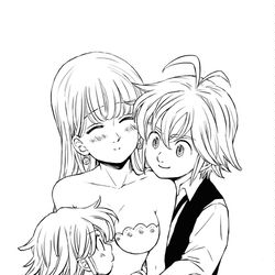 This is a pixiv picture whose title is 大罪ログ.