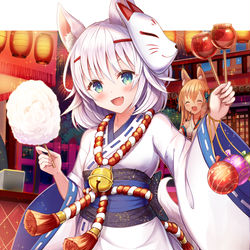This is a pixiv picture whose title is 🏮.