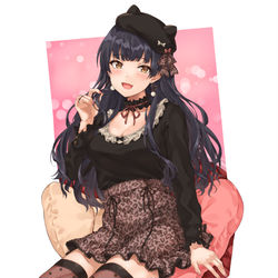 This is a pixiv picture whose title is 黛冬優子.