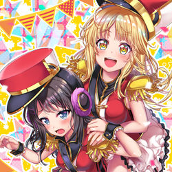 This is a pixiv picture whose title is こころちゃんと美咲.