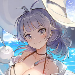 This is a pixiv picture whose title is Seattle Swimsuit.