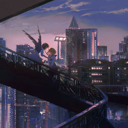 This is a pixiv picture whose title is Corridor.