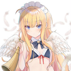 This is a pixiv picture whose title is メイドビキニガヴリール.