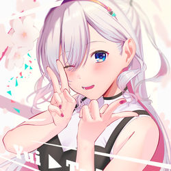 This is a pixiv picture whose title is Yui Tube!.
