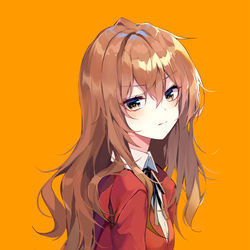 This is a pixiv picture whose title is 逢坂大河.