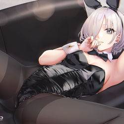 This is a pixiv picture whose title is バニー佐紹さん.