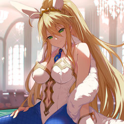 This is a pixiv picture whose title is アルトリアバニー.