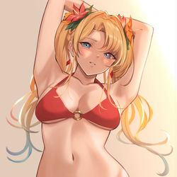 This is a pixiv picture whose title is 水着ゼタベア.