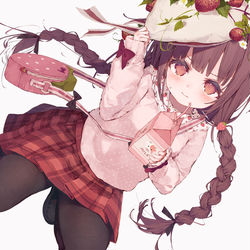 This is a pixiv picture whose title is 🍓.