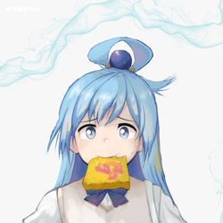 This is a pixiv picture whose title is あー遅刻遅刻ーっ！(もごもご).