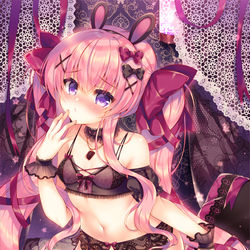 This is a pixiv picture whose title is は、早くこっちきなさいよ…///.