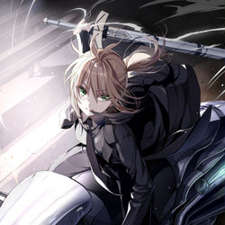 This is a pixiv picture whose title is セイバー.
