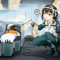 This is a pixiv picture whose title is 啊～～.