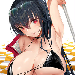 This is a pixiv picture whose title is レースクイーン.