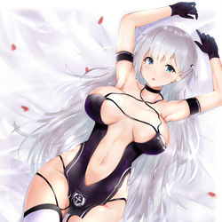 This is a pixiv picture whose title is レースクイーン翔鶴.