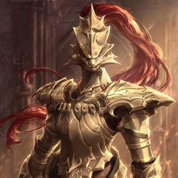 This is a pixiv picture whose title is 竜狩りオーンスタイン.