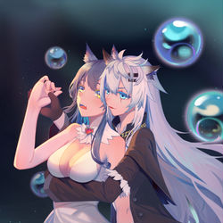This is a pixiv picture whose title is 双狼组——愿此刻永恒.