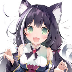 This is a pixiv picture whose title is フレーメン反応するキャルちゃん.
