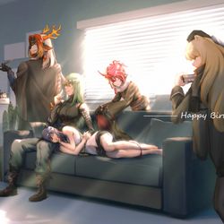This is a pixiv picture whose title is 生日快樂老陳.