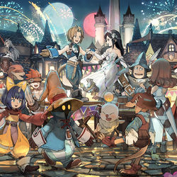 This is a pixiv picture whose title is FINAL FANTASY IX.