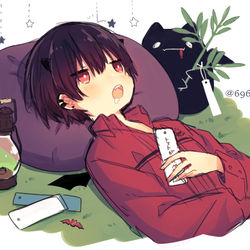 This is a pixiv picture whose title is 七夕のお願い事.