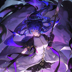 This is a pixiv picture whose title is 除魅.