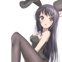 This is a pixiv picture whose title is バニーガール先輩.