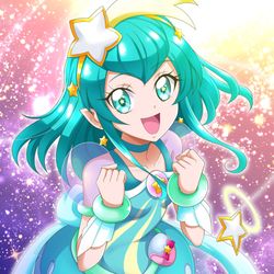 This is a pixiv picture whose title is キュアミルキー.