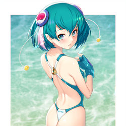 This is a pixiv picture whose title is 水着オヨルン星人。.