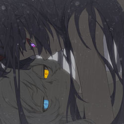 This is a pixiv picture whose title is 阴雨.