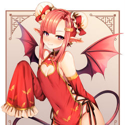 This is a pixiv picture whose title is チャイナメアリー.