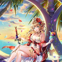 This is a pixiv picture whose title is 【ロマンシング サガ リ・ユニバース】最終皇帝（女）.