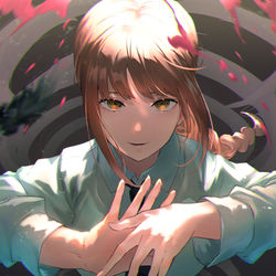 This is a pixiv picture whose title is マキマ.
