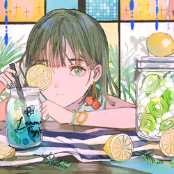 This is a pixiv picture whose title is 初夏のシロップ漬け.
