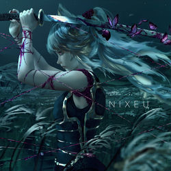 This is a pixiv picture whose title is B E A T.